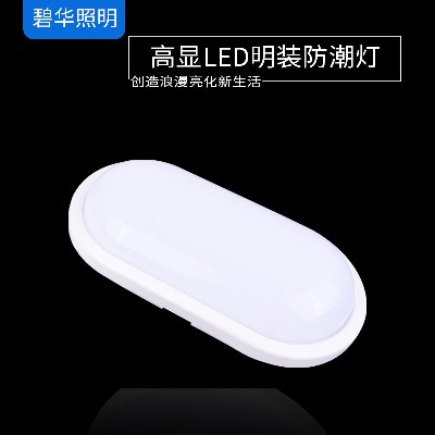 High display LED surface mounted moisture-proof lamp