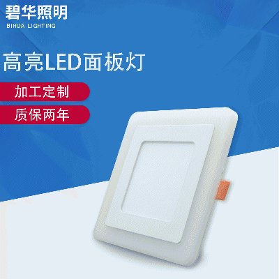 Bright LED panel light