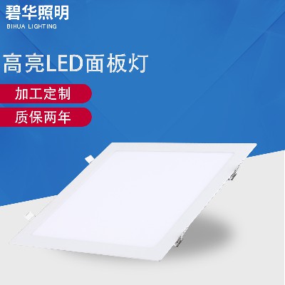 Bright LED panel light