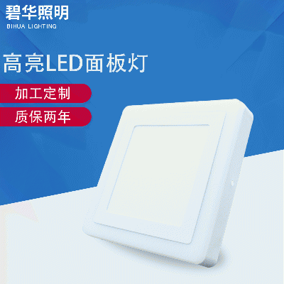 Bright LED panel light