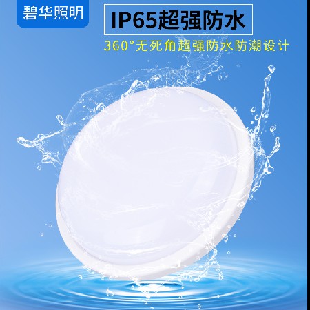 High display LED surface mounted moisture-proof lamp
