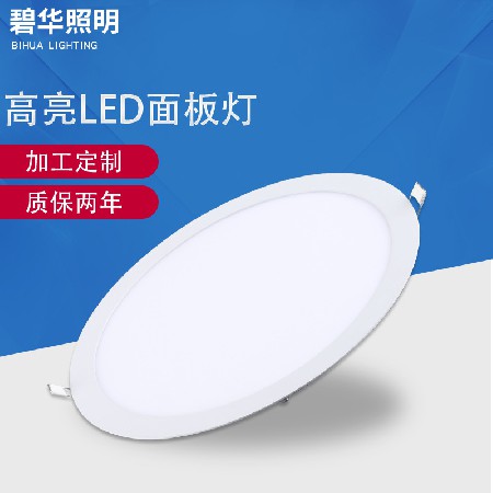 Bright LED panel light