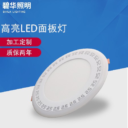 Bright LED panel light