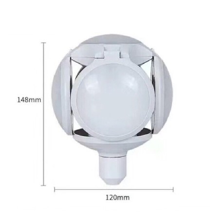 Foldable LED football bulb